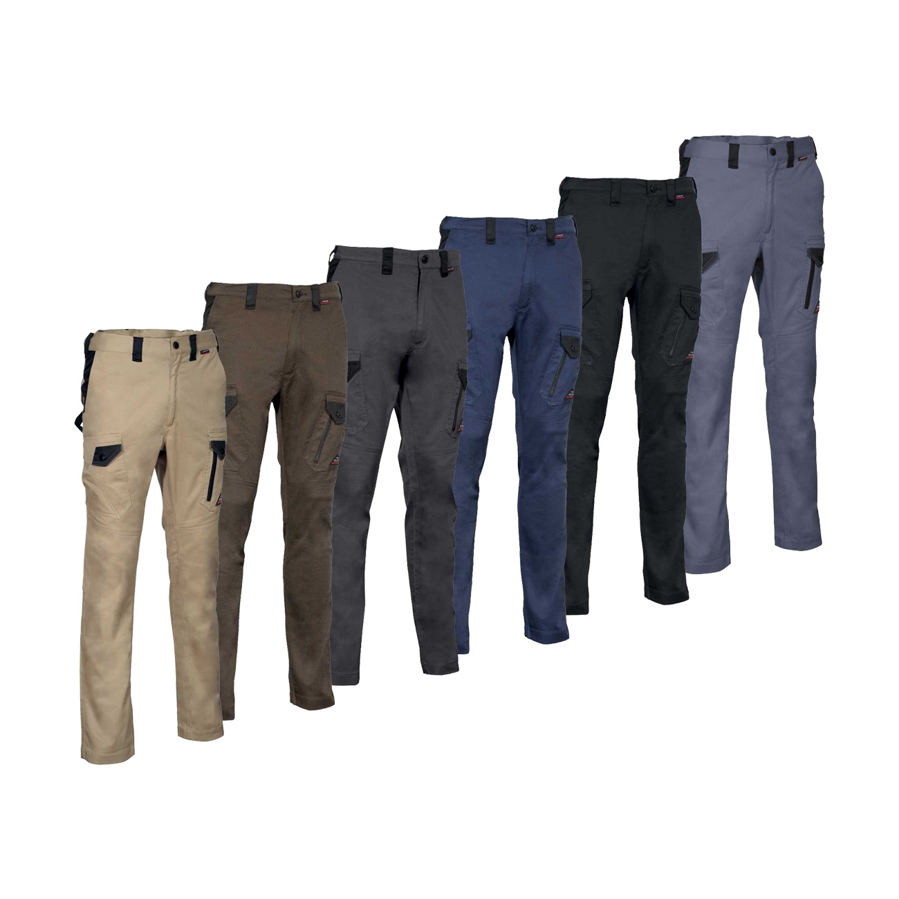 Cofra Jember Super Stretch Arbeitshose - 56 (eu) - Anthrazit