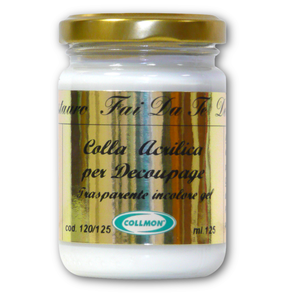 Colla Acrilica Gel Per Decoupage Ml 125