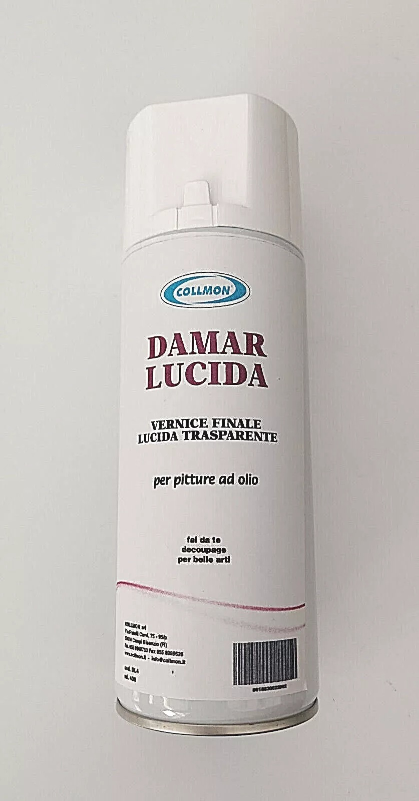 Damar Lucida Spray Ml 400 Trasparente X Carb Acque Temp