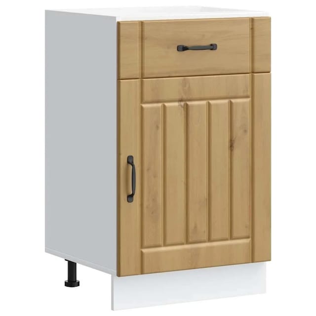 vidaXL Küchen-Unterschrank Lucca Artisan-Eiche Holzwerkstoff 853726