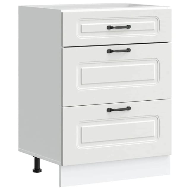 vidaXL Küchenunterschrank Kalmar Weiß Holzwerkstoff 854279
