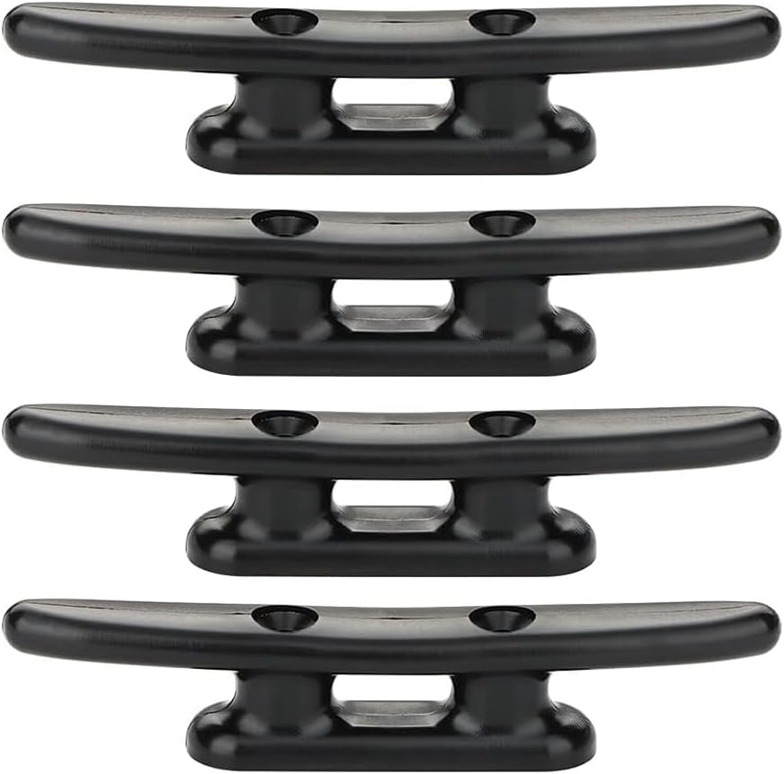 Seilklampe, 4 Stück Aus Hochwertigem Nylon, Für Boote, Kanus, Hochwertige Festmacherklampe, Yacht, Kajak, Boot, Docks, Bootsklampe