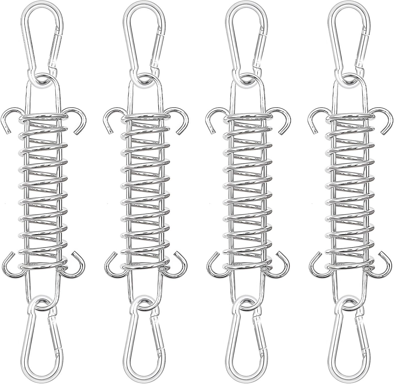 Vierteiliges Sonnensegel-spannsystem, Sonnensegel-spannfeder Mit 8 Edelstahl-federhaken