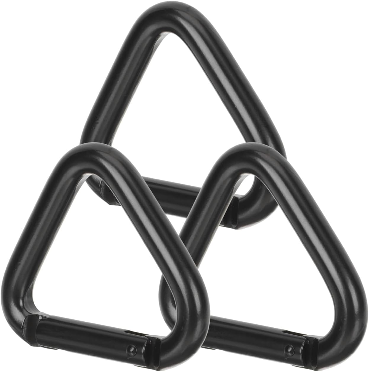 Ein Set Aus 3 Dreieckigen Karabinern, Geeignet Für Kleine, Große Und Kletterkarabiner, Aus Einer Legierung Gefertigt Und Dreieckig Geformt