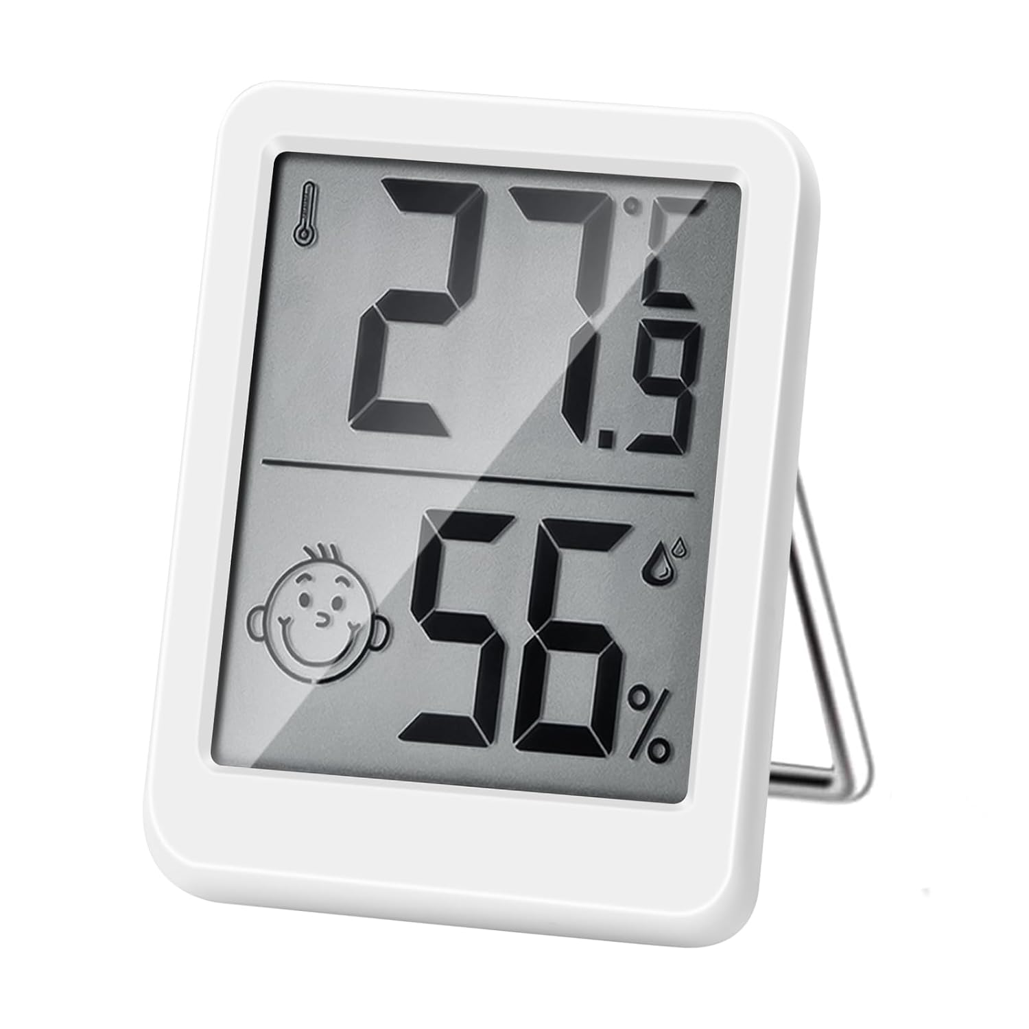Hochpräzises Digitales Thermometer Und Hygrometer Zur Messung Der Luftfeuchtigkeit In Innenräumen, Mit Großem Display Und Thermometer – Ideal Zur Überwachung Von Wohnungen Und Kinderzimmern