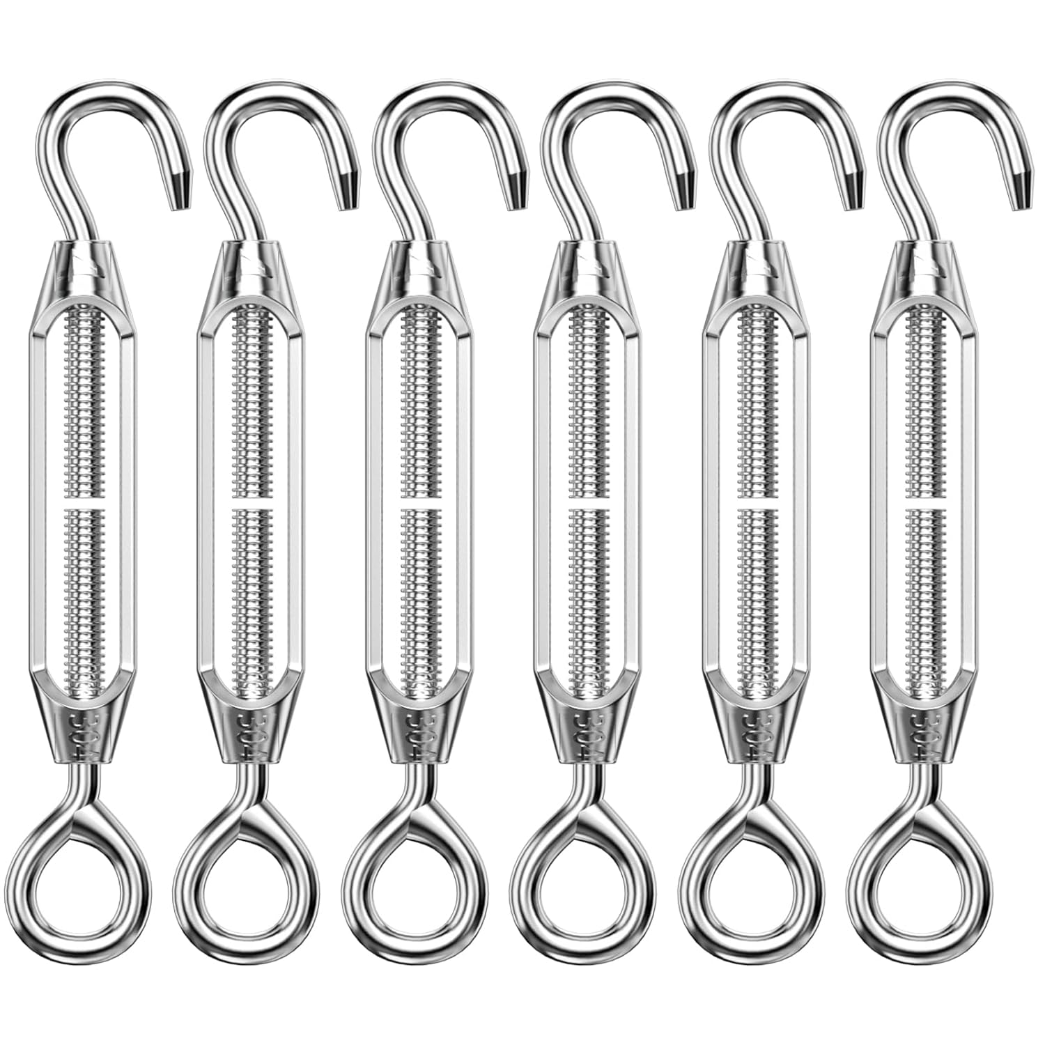 Stück Drahtgitterspanner, Gewindeseilspanner Aus Edelstahl, Stahlseilspanner Für Sonnensegel, Hochleistungs-seilspannschlösser