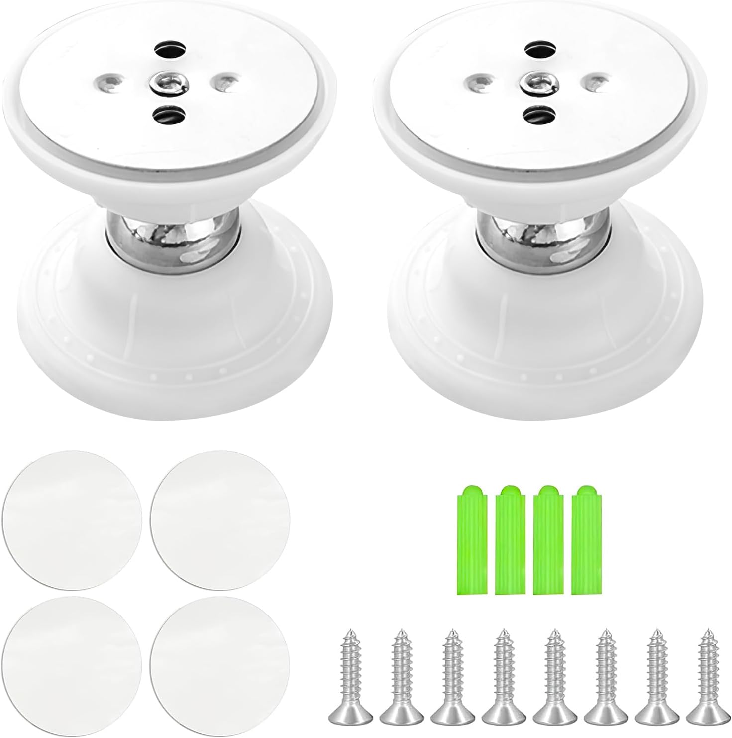 Set Mit 2 Magnetischen Türverschlüssen Für Wohnmobile, Magnetische Türstopper Für Wohnwagen, Boote Und Staufächer
