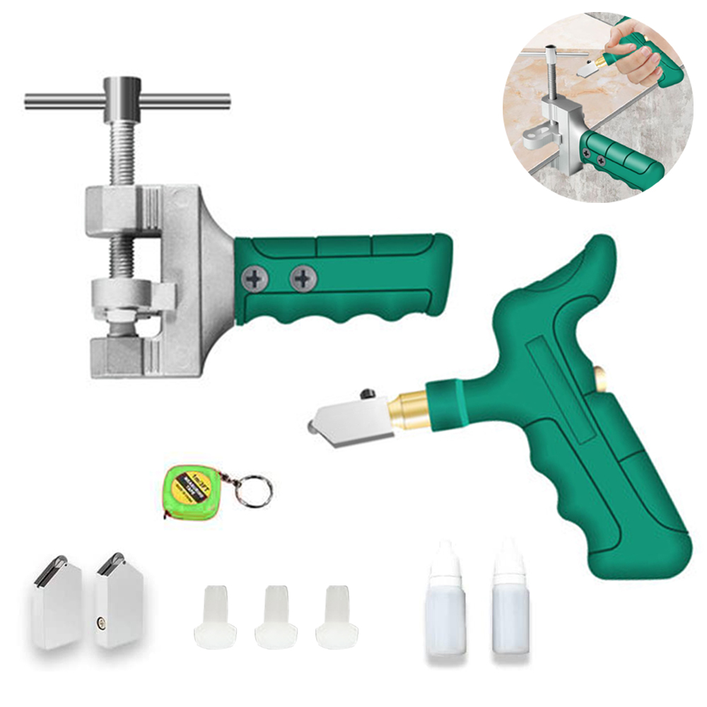Werkzeuge Professioneller Glasschneider Fliesenkeramikschneider Handschneider Glasbrechzange Werkzeugsatz