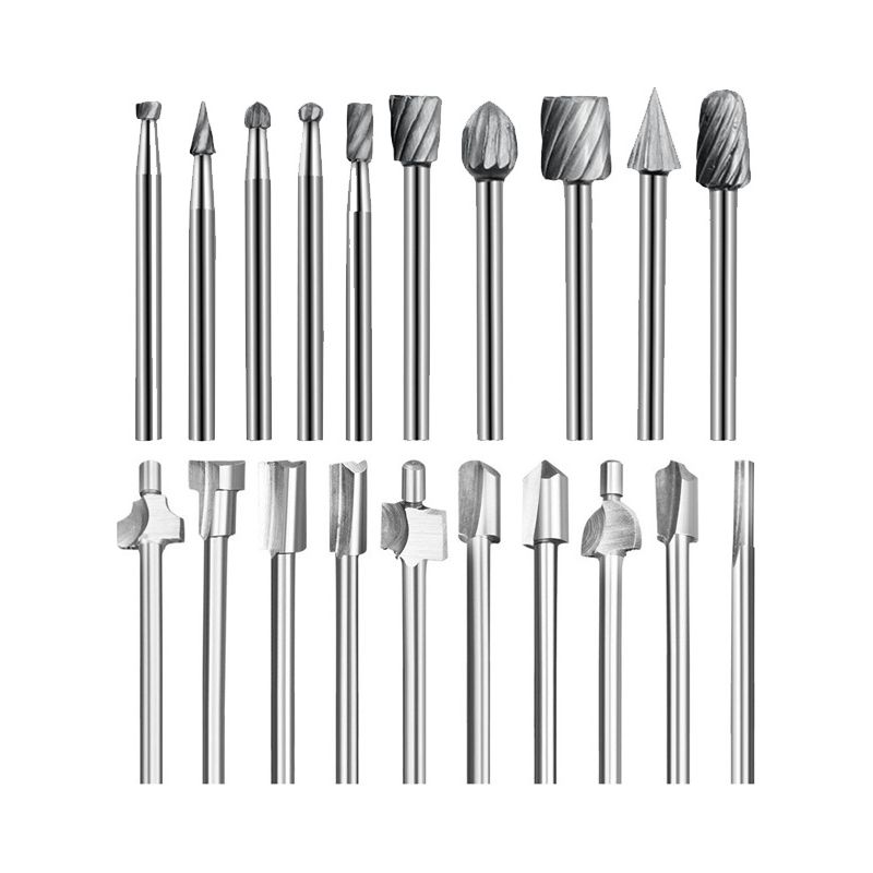 Fräser-set, 20 Stück Hss-fräser Für 3 Mm (1/8") Fräser Für Werkzeuge