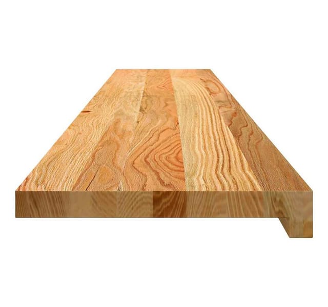 vidaXL Fensterbänke 2 Stk Hellbraun 140x25x2 cm Massivholz Eiche 4009147
