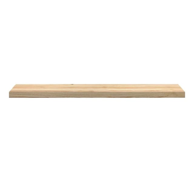 vidaXL Fensterbänke 2 Stk Unbehandelt 120x25x2 cm Massivholz Eiche 4009106