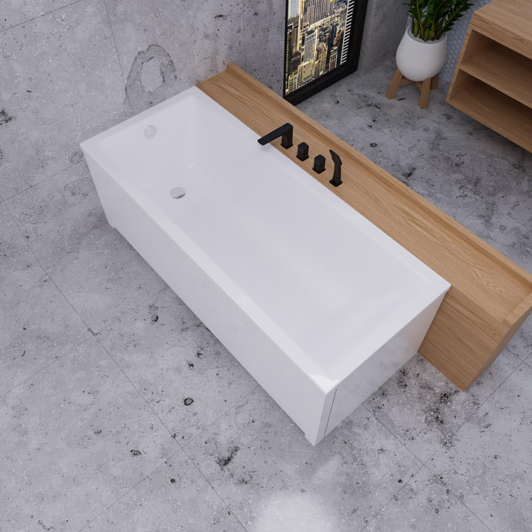 Ecolam Badewanne Marella 150x70 Cm Schürze Wanne Acrylwanne Rechteck Ablauf
