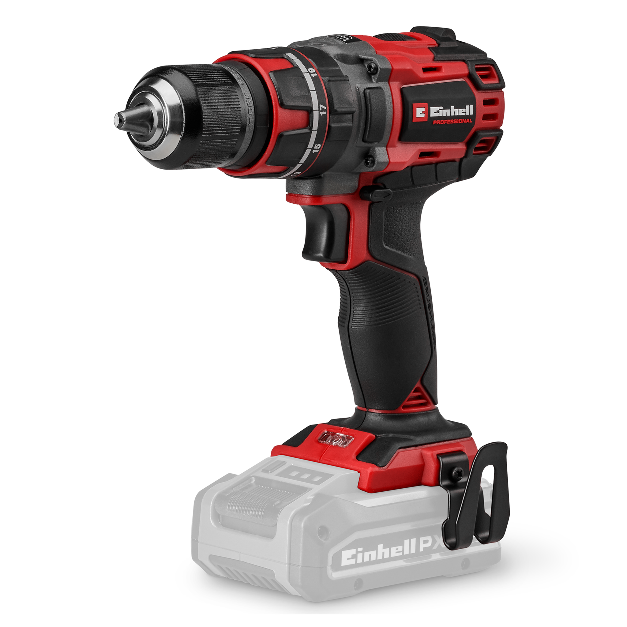 Einhell Professional Akku-schlagbohrschrauber Tp-cd 18/60-t Li-i Bl Solo Pxc (18 V, Brushless, 60 Nm, Schlagbohrfunktion, 13 Mm Metallbohrfutter, 2 Gang, Ohne Akku)