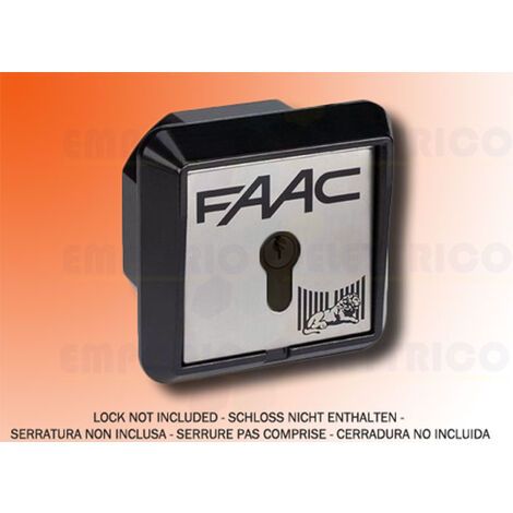 Selettore Pulsante A Chiave E Di Comando Faac T21 If 401017