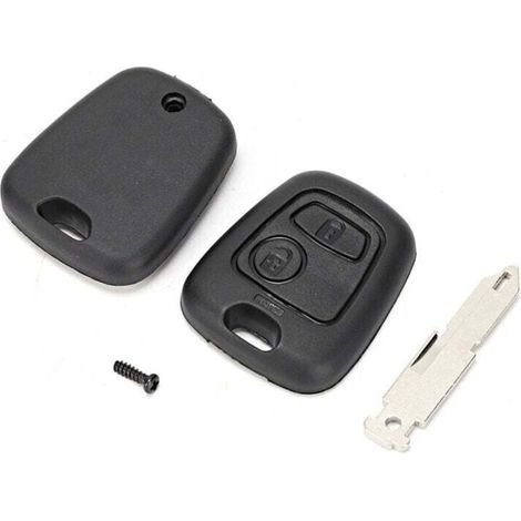 Aiperq Jeffergarden 2-tasten-autoschlüsselgehäuse, Ersatzteil Passend Für Peugeot 206, 306, 307