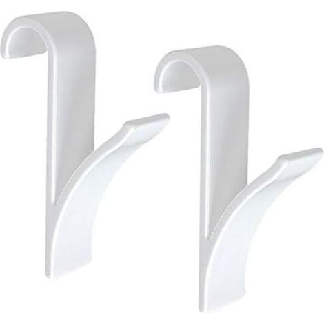 Set Mit 2 Handtuchhaken, Weiß - Fei Yu