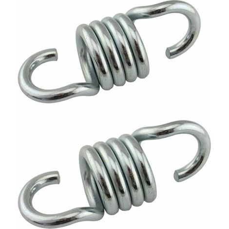 Set Mit 2 Rostbeständigen, Verzinkten Eisenfedern Für Hängematten, Hängesessel Und Verandaschaukeln. Tragkraft: 500 Kg