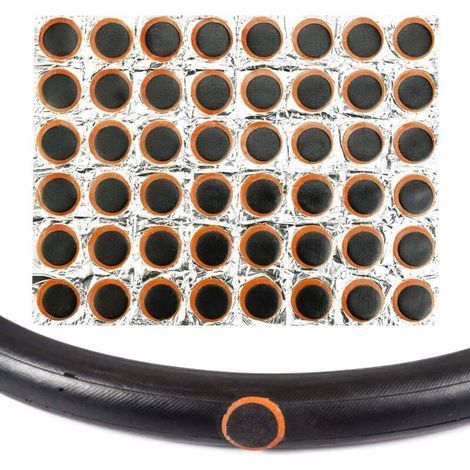 Set Mit 48 Fahrradreifenflicken, Fahrradschlauch-reparaturset, Gummiflicken Für 25-mm-fahrradschläuche. – Fei Yu