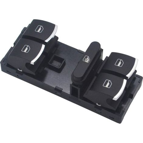 Memkey – Elektrischer Fensterheberschalter Für Volkswagen – Kompatibel Mit Golf, Polo, Jetta, Passat, Caddy, Touran – 10-polig, Vorne Links – 5k4959857