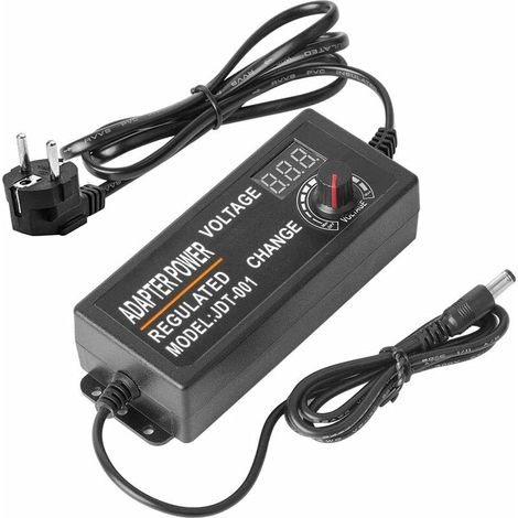 Memkey – 60w 5a Einstellbarer Beleuchtungstransformator – 3-12v Dc Ausgangsspannung – Überspannungs- Und Kurzschlussschutz – Kompatibel Mit Led-streifen – Ac100v-240v