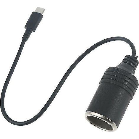 Usb-c Pd Typ C Auf 12v Kfz-zigarettenanzünderbuchse (weiblich) Stromkabel