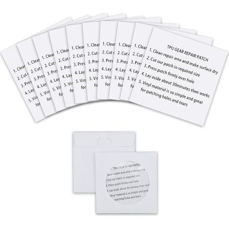 10 Stück Selbstklebendes Reparaturband Für Poolzelte Von Fei Yu