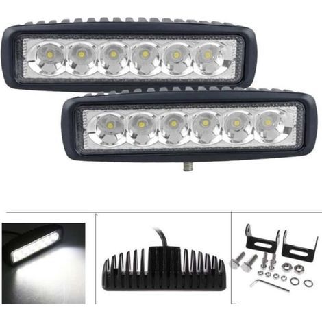 18w Led-spot-autolampe, Led-arbeitsscheinwerfer Für Suv Und Atv (2er-pack)