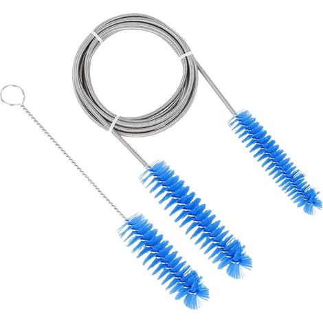 Abflussbürste, Flexible Rohrbürste, Schonendes Haushaltswerkzeug, Lange Und Robuste Bürste, 3/4"-reinigungskapazität, Kompaktes Badezimmerwerkzeug