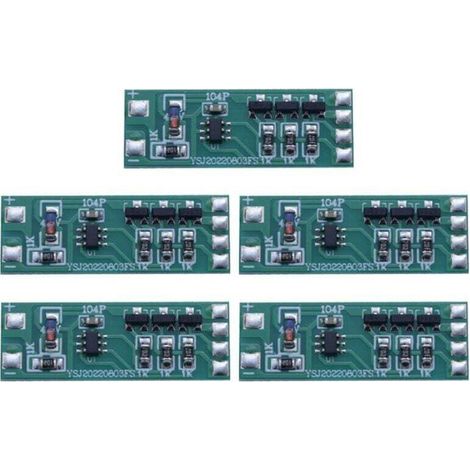 Stück Led-blinkmodule Rot Blau 3-12v Für Auto Fahrrad Roller Sicherheitsbeleuchtung
