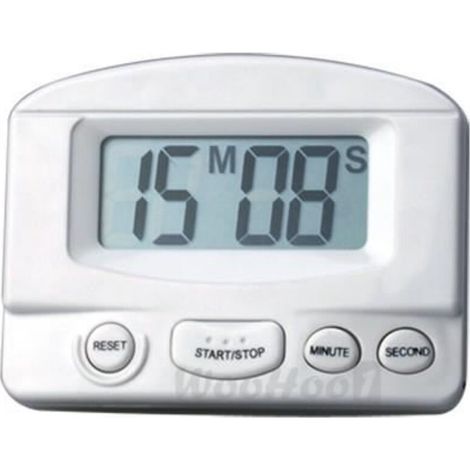 Elektronischer Timer – Ctr331 – Lcd – Countdown-timer – Alarm – Abmessungen 8 X 6 Cm