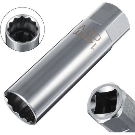 14-mm-zündkerzensteckschlüssel (3/8") Für Bmw, Mercedes, Toyota, Peugeot – Neufu – Zündkerzensteckschlüssel – Stahl