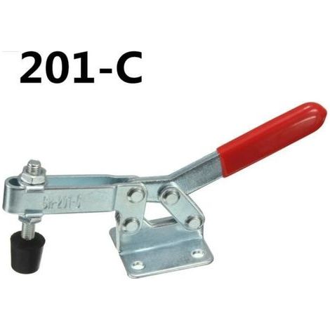 Kniehebelklemme - Neufu - 201-c - Eisen - Tragfähigkeit 182 Kg - Gewicht 135 G