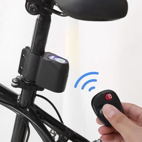 Fahrradschloss – Ja – Fahrradalarm Mit Funkfernbedienung – Sicherer Und Abschreckender Schutz