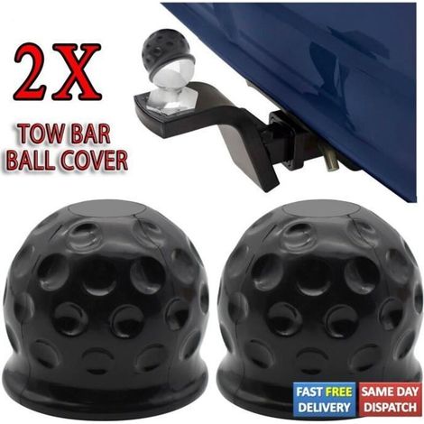 2 Stück 50 Mm Schwarze Gummikugelgelenkabdeckung Für Anhängerkupplung, Kugelgelenkkappe Für Anhängerkupplung, Schutzkappe Für Auto