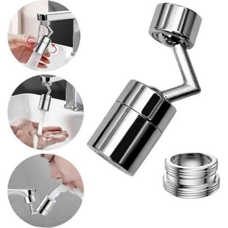 Amoune Universal-spritzschutz-wasserhahn – Sprühdüse – 720°-drehung