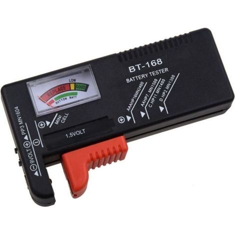 Universeller Batterietester - Sodial - Standard - Schwarz - Aa / Aaa / C / D / Knopfzellen Und 9v Pp3-batterien