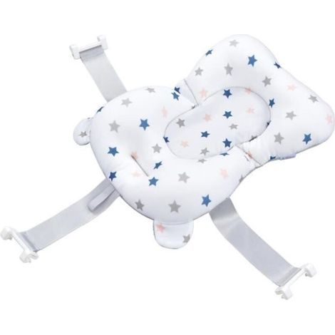 Vbestlife Babybadewannenkissen, Babybadematte, Niedlich, Elegant, Weich, Atmungsaktiv, Neugeborenenkissen