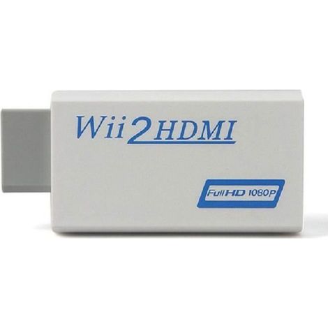 Hdmi-konverter – Akone – Wii – 1080p – Digitales Video Und Audio – Schwarz