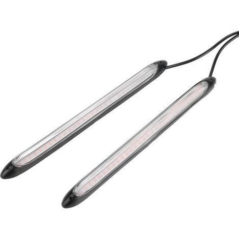 2 Stück Led-blinkerstreifen, Zweifarbig, Hohe Helligkeit, Tagfahrlicht, Universelle Streifen Für Auto A