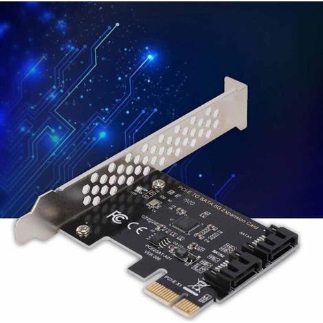 Pci-e-zu-sata-3.0-adapter, Sata-iii-2-port-6-gbit/s-erweiterungsadapter - Mey