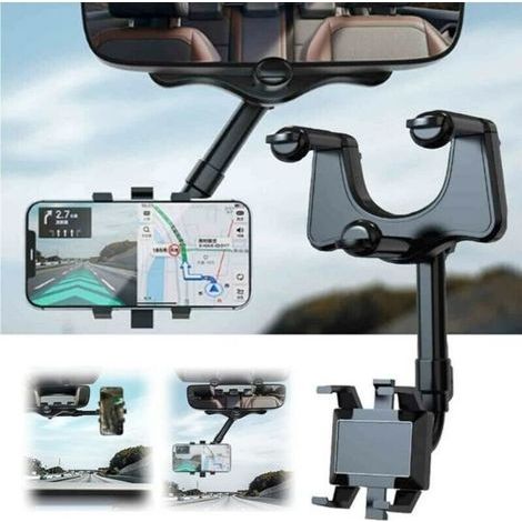 360° Drehbare Und Einziehbare Auto-handyhalterung, Handyhalterung Für Den Auto-rückspiegel, Unterstützung[1240]