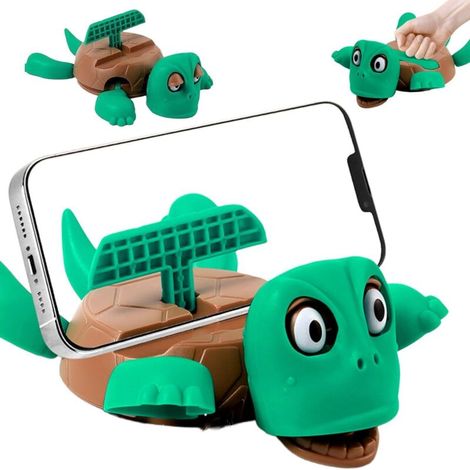 Lustiger Untersetzer In Schildkrötenform, Schildkröten-becherhalter Mit Handyhalterung, Niedlicher Tier-untersetzer, Kreativer Schildkröten-untersetzer, Für Schildkrötenliebhaber