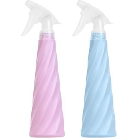 Csparcv 25,5 X 6 Cm 2 Stück 350 Ml Leere Sprühflaschen, Wassersprühflasche, Wiederverwendbare Kunststoff-sprühflaschen, Leere Sprühflasche Für Reinigung, Pflanzen, Gartenarbeit, Friseurbedarf