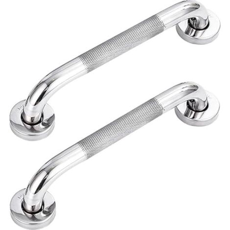 Csparcv Set Mit 2 Haltegriffen Aus Edelstahl 304 Für Badezimmer Mit Rutschfestem Griff, Für Badewanne, Toilette, Badezimmer, Treppengeländer