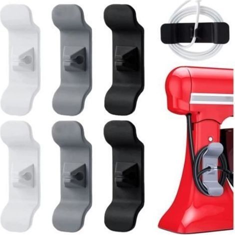 Kabelorganizer Für Küchengeräte, 6-facher Kabelhalter Für Haushaltsgeräte, Kabelorganizer, Kabelaufwickler
