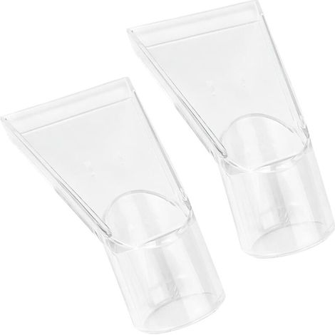 Csparcv 2 Stück Schwenkbare Staubsaugerdüse, Wassersaugerdüse, Saugdüse, Injektor, Extraktorbürstendüsen, Schwenkkopf-staubsaugerbürstendüse, Shampoonier-staubsaugersitz