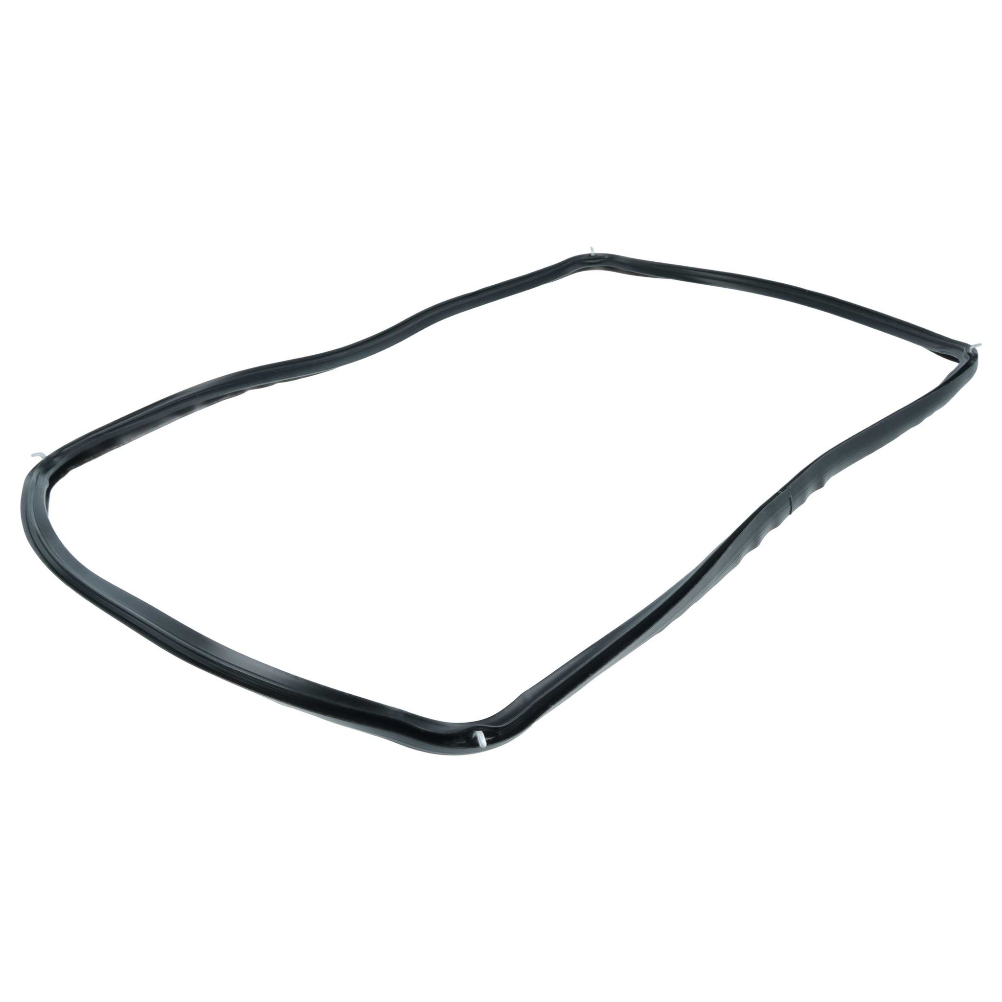Vhbw Türdichtung Kompatibel Mit Aeg - 44 X 33 Cm, Mit Winkelhaken Schwarz