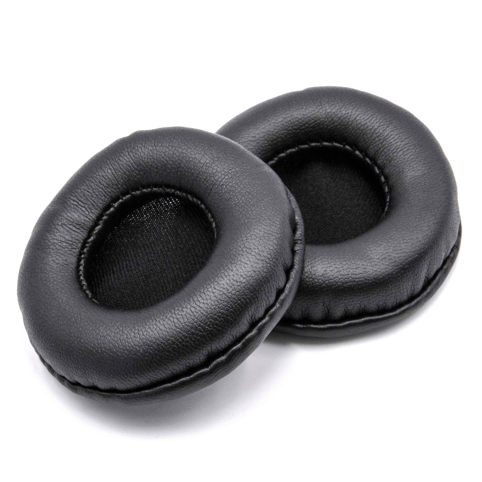 Vhbw 2x Ohrpolster Kompatibel Mit Sony Mdr-if240r, Mdr-pq3 Kopfhörer Headset, Polyurethan Schwarz