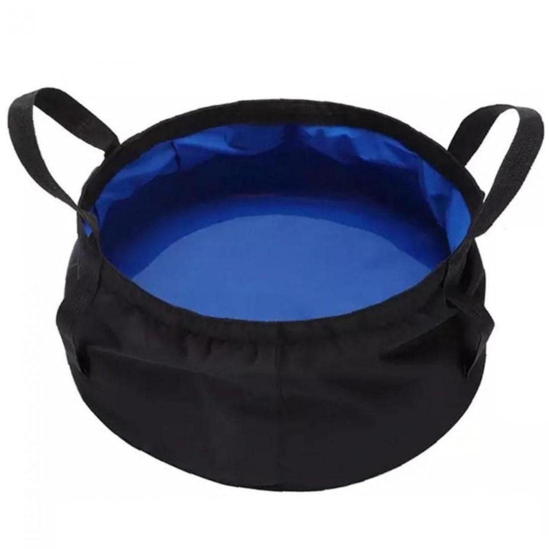 Tragbarer 8,5-liter-wassereimer, Faltbar, Wasserdichtes Polyester, Ideal Für Camping Und Outdoor-aktivitäten – Blau