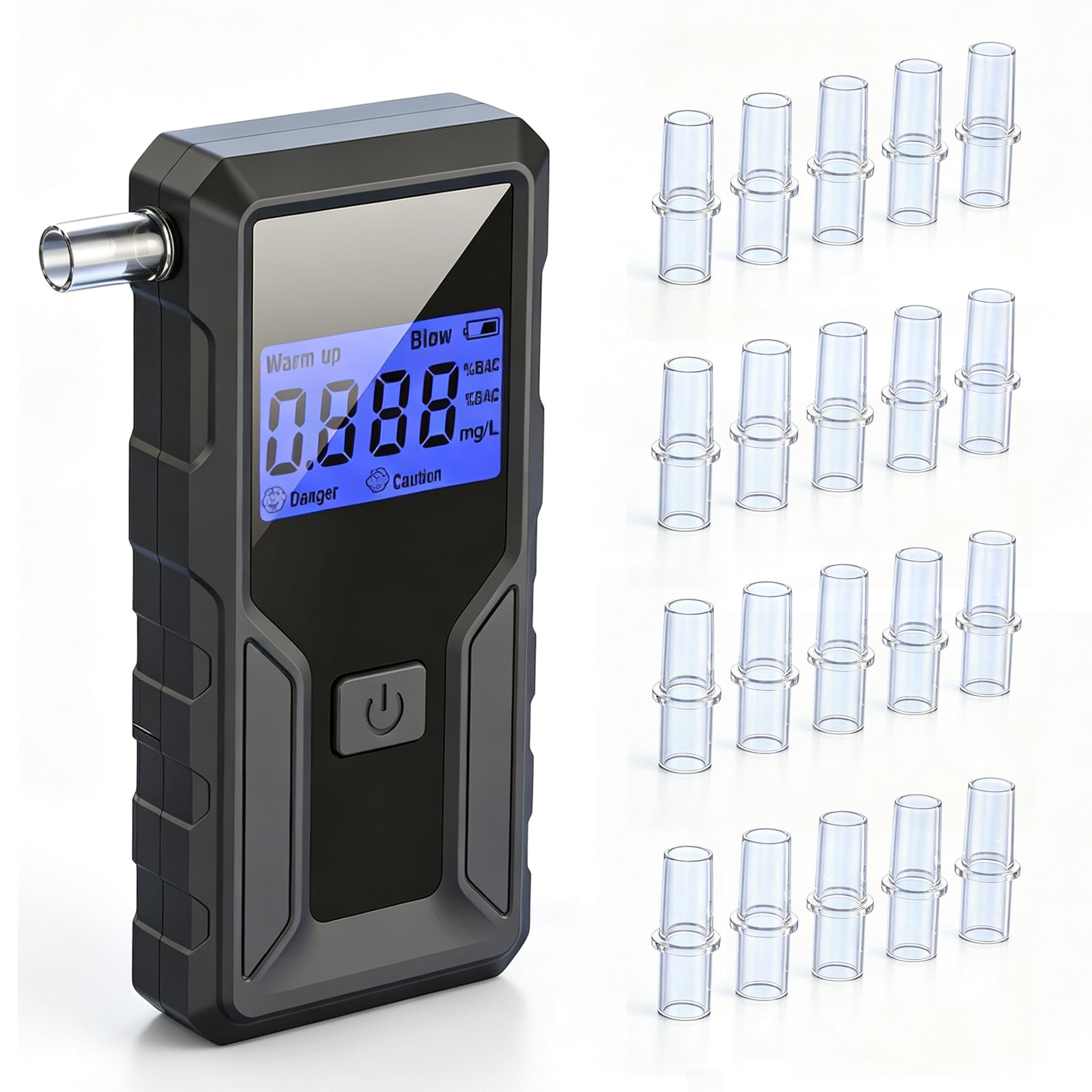 Elektronisches Alkoholtestgerät, Blauer Lcd-bildschirm, Mit Automatischer Abschaltfunktion, Professionelles Alkoholtestgerät.